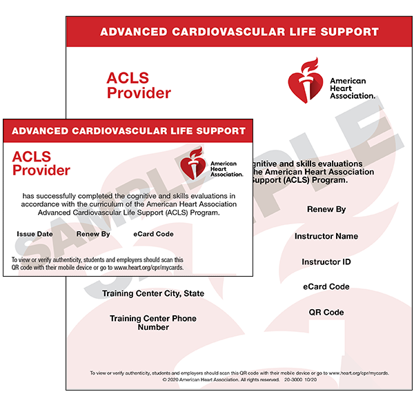 Advanced Cardiac Life Support ( ACLS )