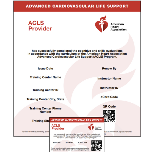 Advanced Cardiac Life Support ( ACLS ) 20% off sale